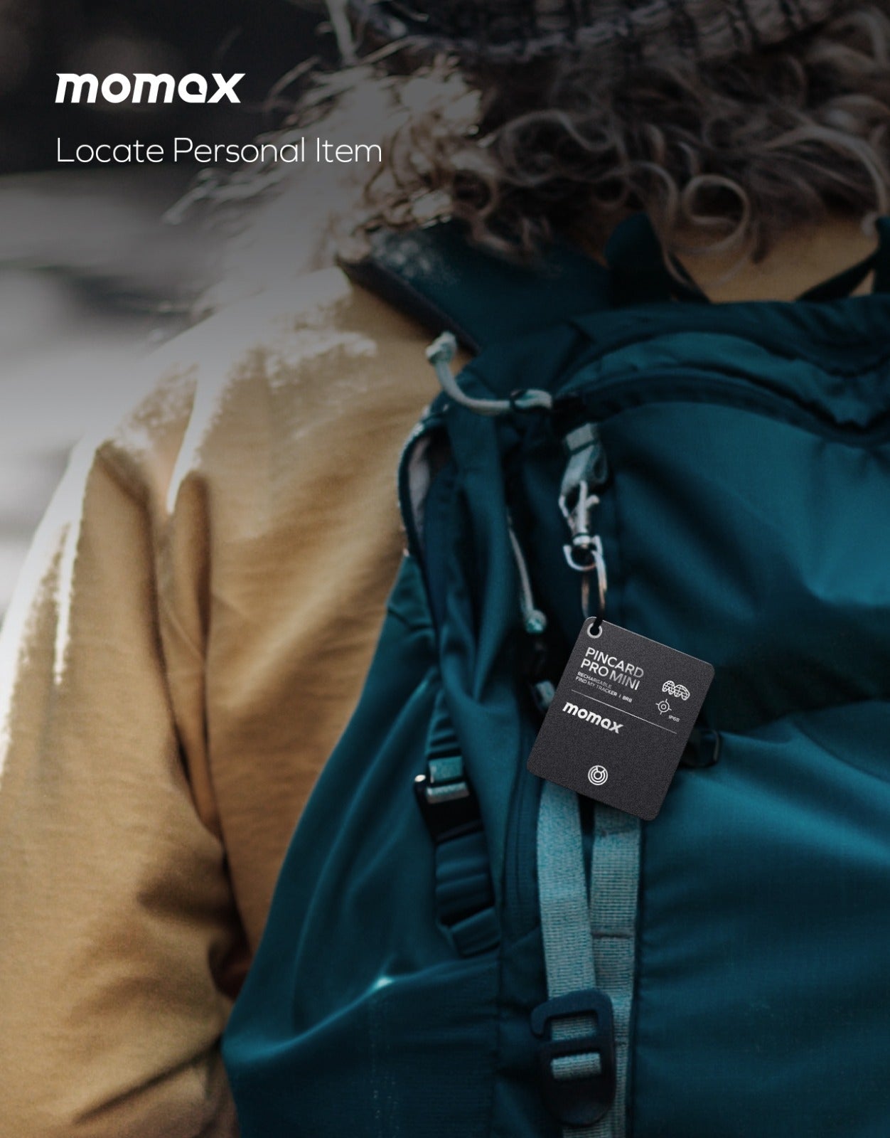PinCard Pro Mini Rechargeable Find My Locator
