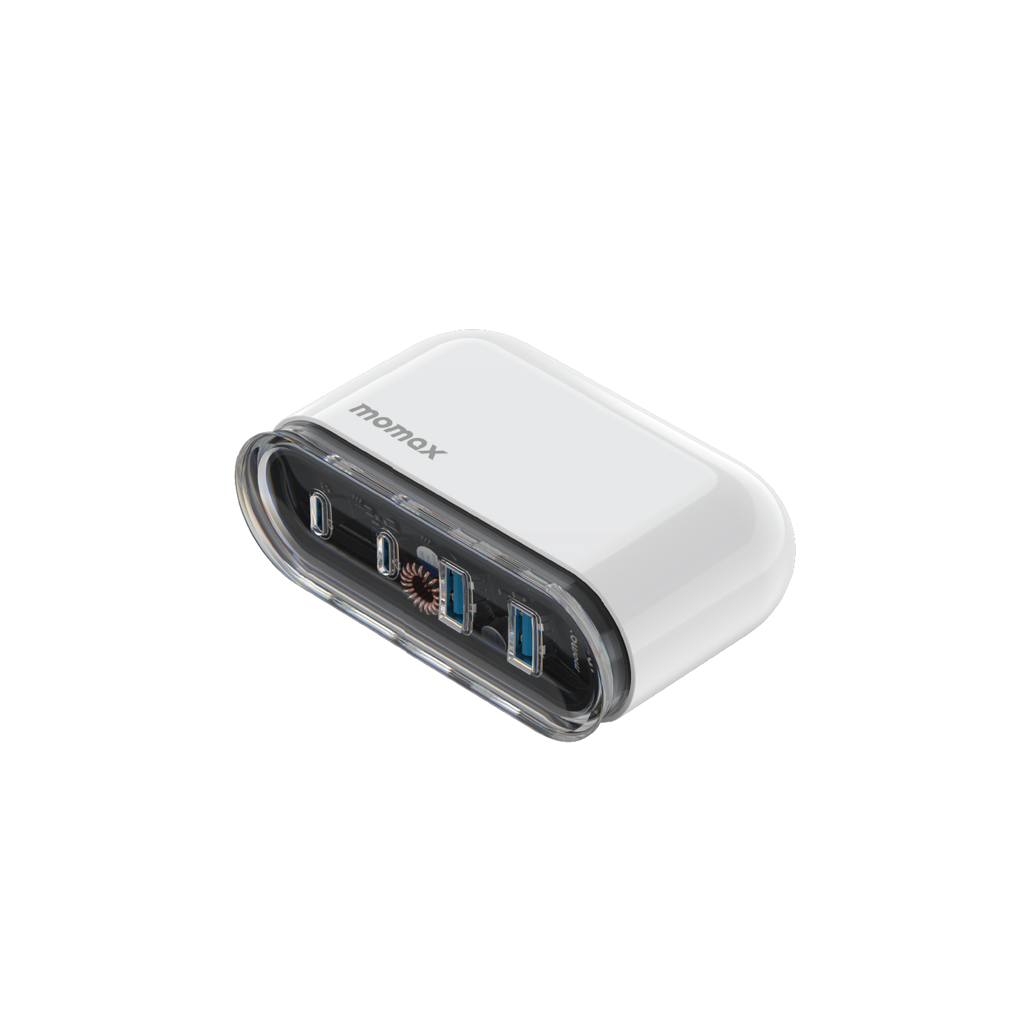 1-Charge Flow 4-Port GaN Charger 80W