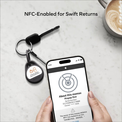 Pinpop Duo Find My Locator