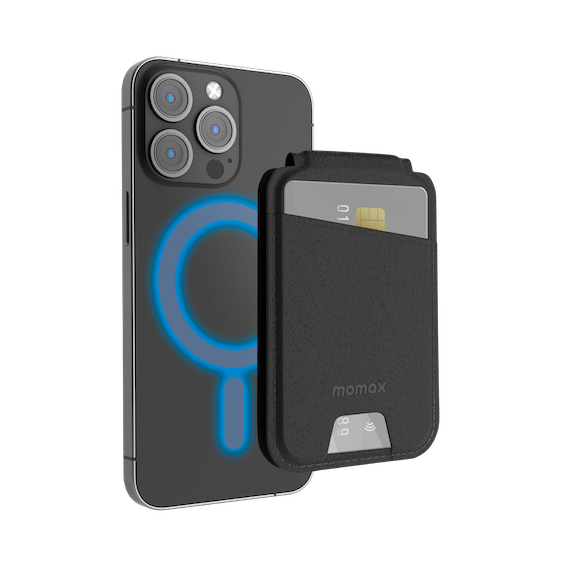 1-Wallet Magnetic Card Holder With Stand