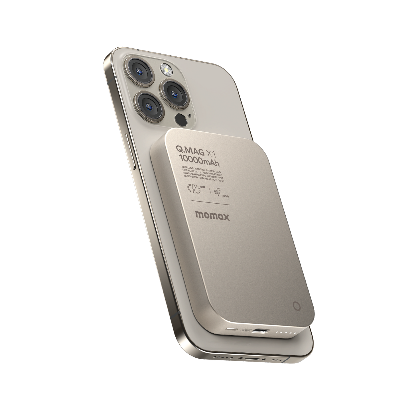 Q.Mag X1 Magnetic Wireless Power Bank 10000mAh