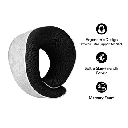 1-World Ergonomic Travel Pillow