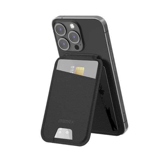 1-Wallet Magnetic Card Holder With Stand