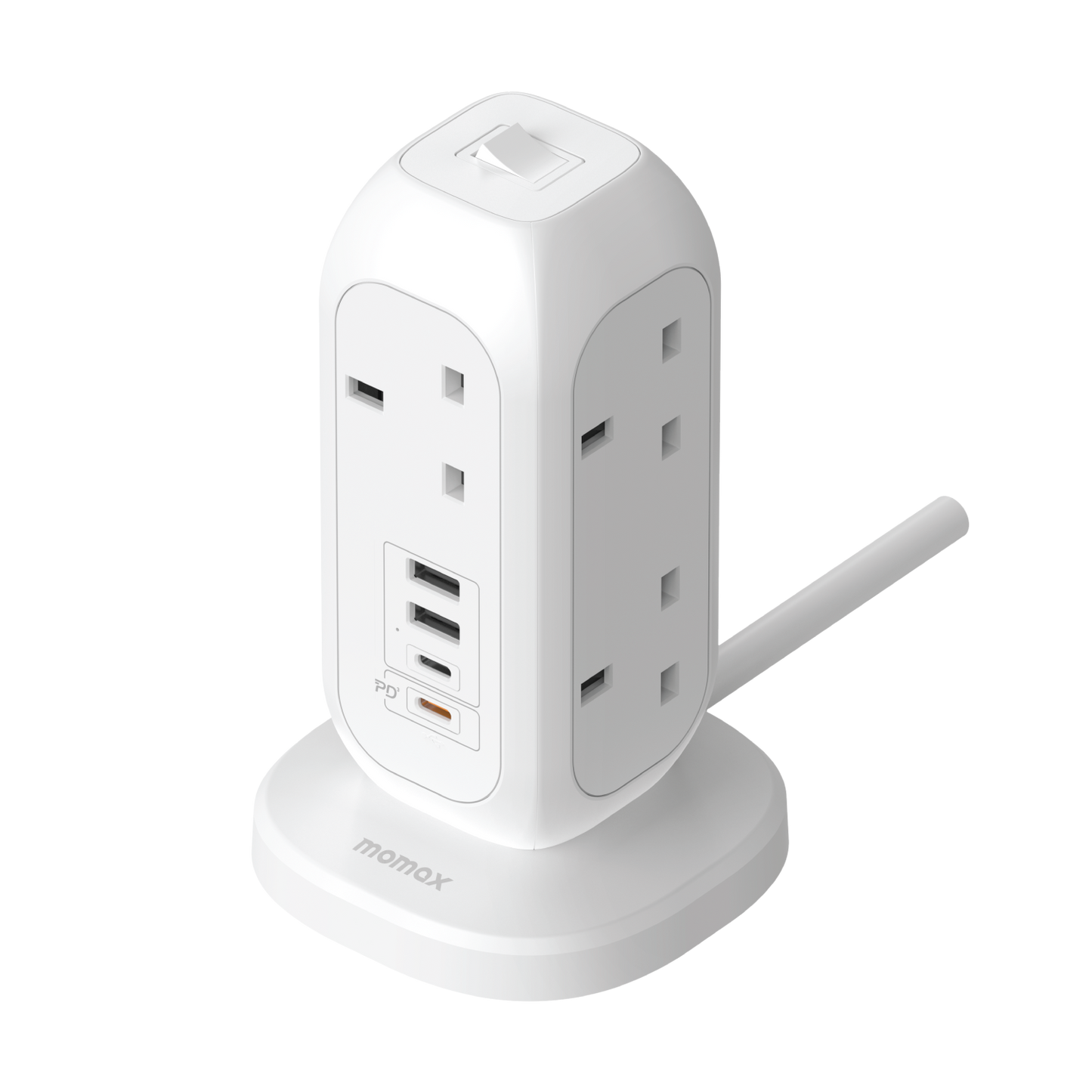 OnePlug 7-Outlet Power Strip With USB ports