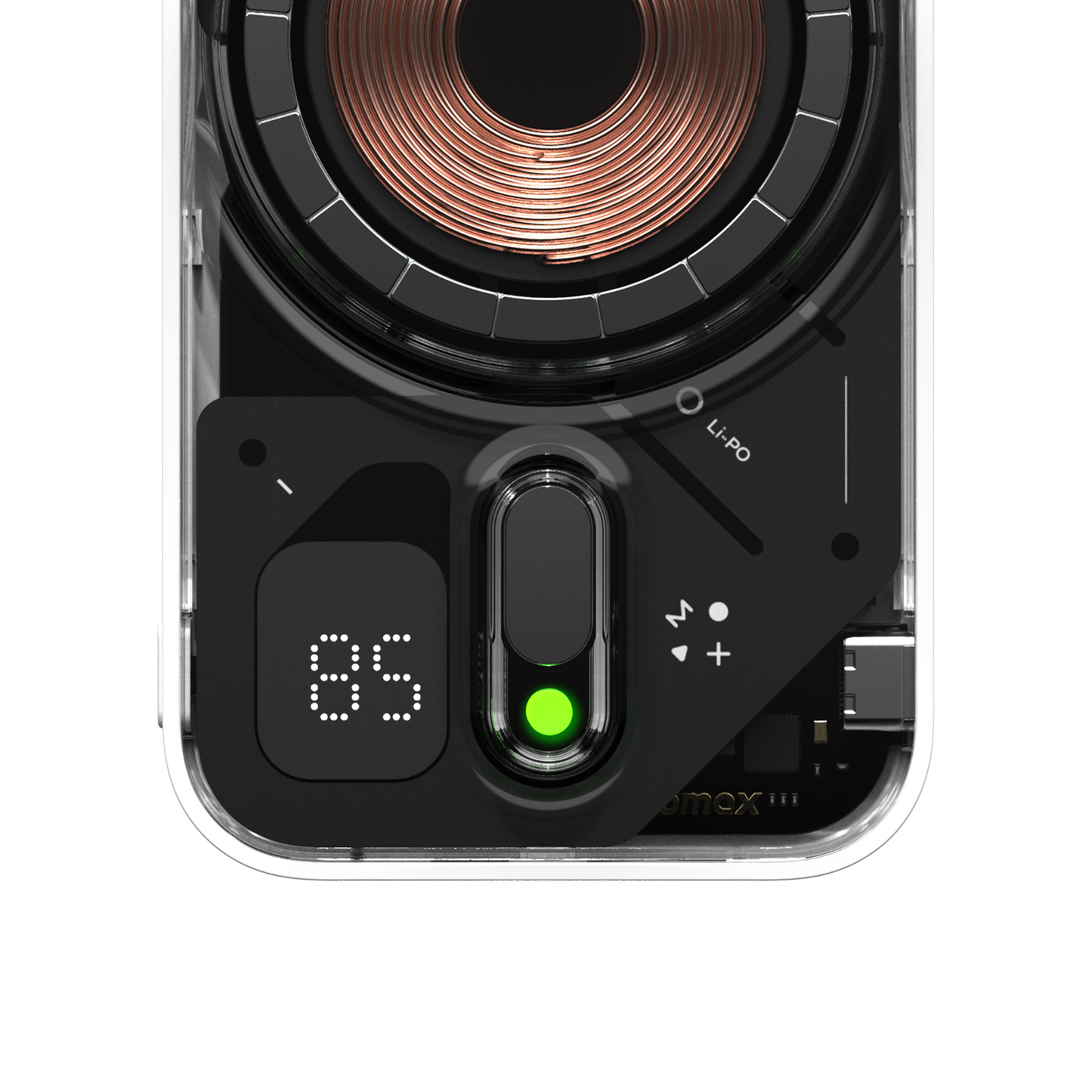 1-Power Flow Wireless Power Bank 5000mAh