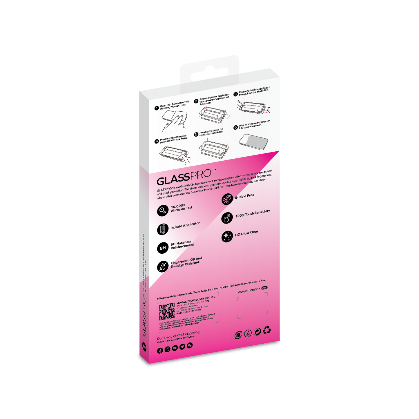 Glass Pro+ Tempered Glass Screen Protector for iPhone 15 Series