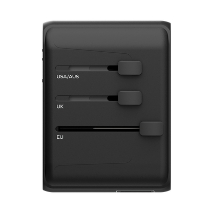 1-World 5-Port Travel Charger 35W